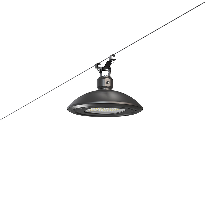 Pasang lentera LED masuk atas & samping lampu perkotaan Pasang lentera LED masuk atas & samping lampu perkotaan